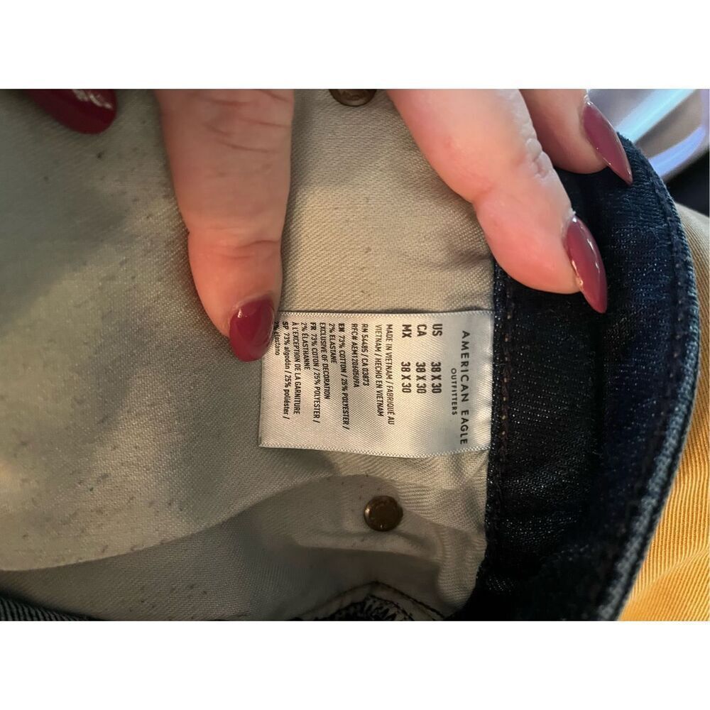 American Eagle Next Level Airflex Slim Fir Jeans sz 38X30 EUC - Picture 10 of 11